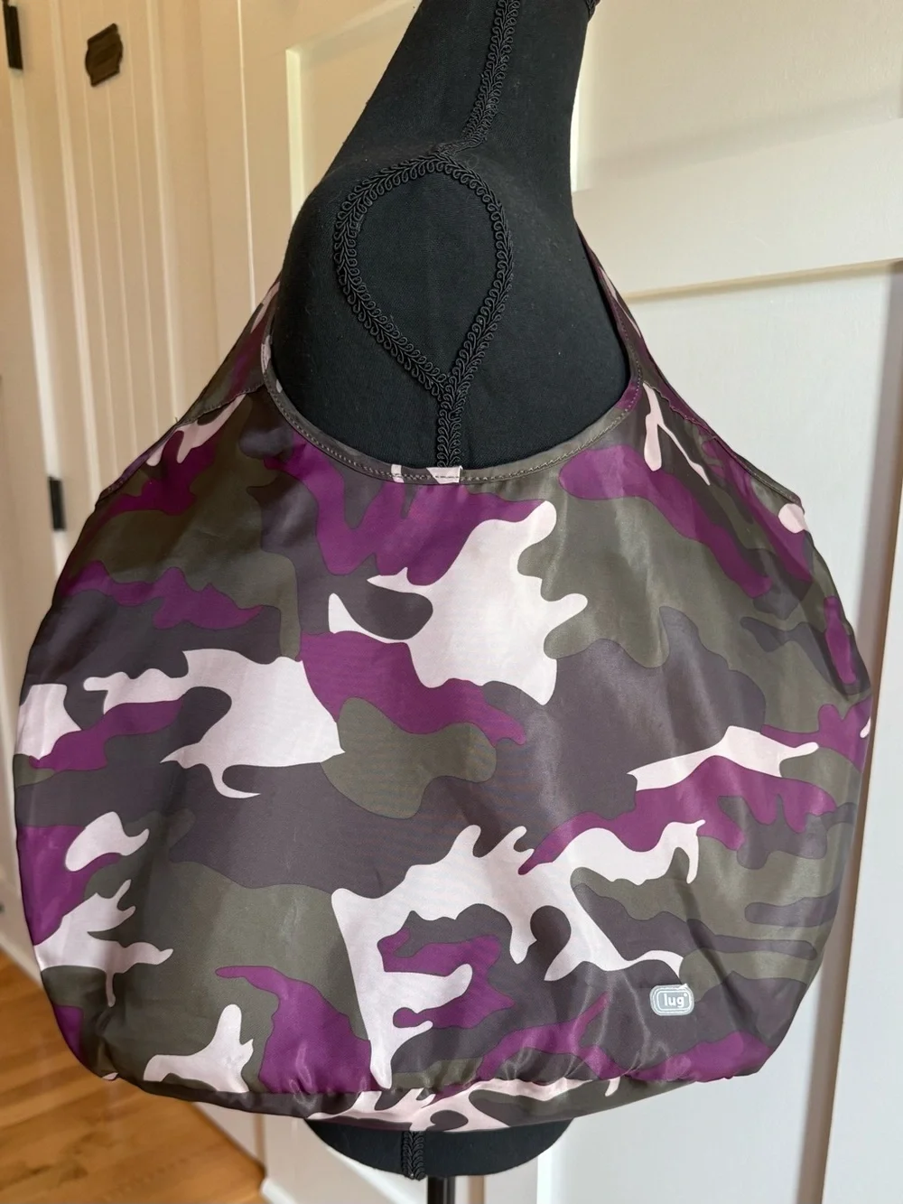 Lug Eco Shopper Tote in Camo Berry